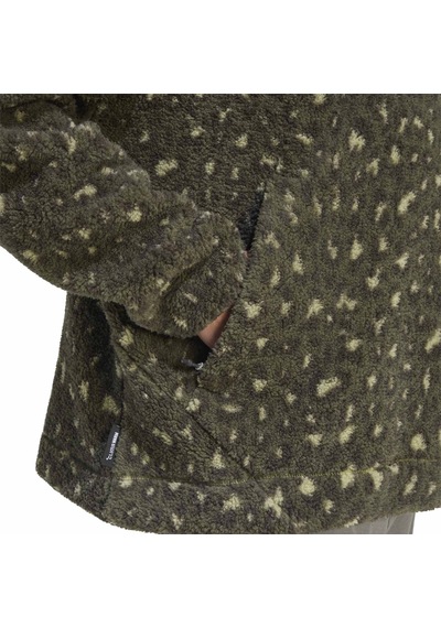 Olıstr Adidas Erkek Günlük Sweatshirt Xpl Hp Snap Aop Kq6614 Haki