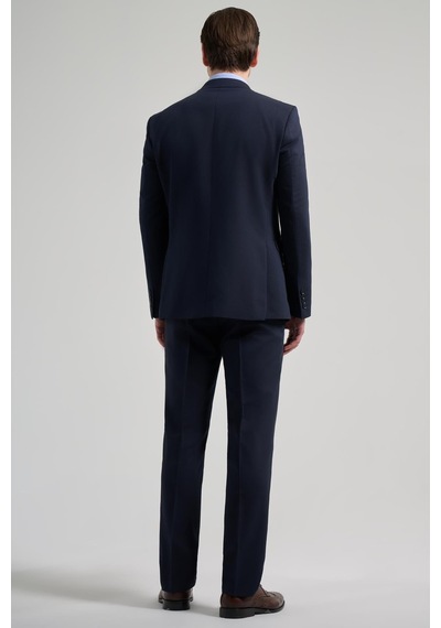 İmza Koyu Lacivert Kendinden Desenli 2 Düğme Classic Esnek Slim Fit Takım Elbise 1001250156 Koyu Lacivert İmza Koyu Lacivert Kendinden Desenli 2 Düğme Classic Esnek Slim Fit Takım Elbise 1001250156 Koyu Lacivert