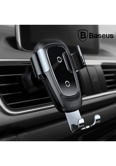 Baseus Gravity Metal Wireless Kablosuz Araç Şarj Tutucu Wxyl-B0A (489845123)