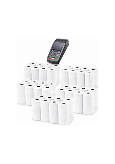 Termal Pos Rulosu 56x16 50'li Ekonomik Paket Tüm Pos Cihazlara Uyumlu
