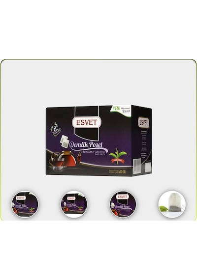 Esvet Bergamot Aromalı Demlik Poşet Çay 50 X 10 Gx5 Adet