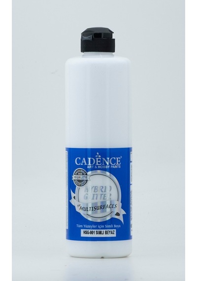 Hybrid Multisurface Simli Akrilik Boya 500Ml - Hsg-001 Beyaz
