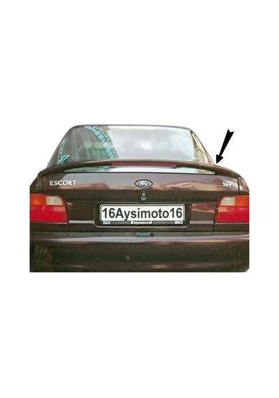 Ford Escort Sedan Bagaj Spoileri Lambalı / Astarlı - 921480212