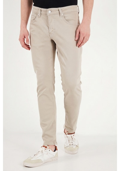 Buratti Pamuklu Normal Kalıp Normal Bel Jeans Erkek Kot Pantolon 2211c67parma Bej