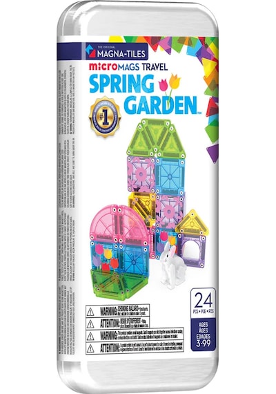 Magna-tıles - Travel Set - Bahar Bahçe Seti Manyetik Bloklar - 24 Parça