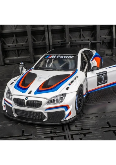 1:24 Ölçekli Bmw Gt Yaray Arorasi Modeli: Detayli Diecast Metal, Açılabilir Dtm Beyaz 1:24 Ölçekli Bmw Gt Yaray Arorasi Modeli: Detayli Diecast Metal, Açılabilir Dtm Beyaz