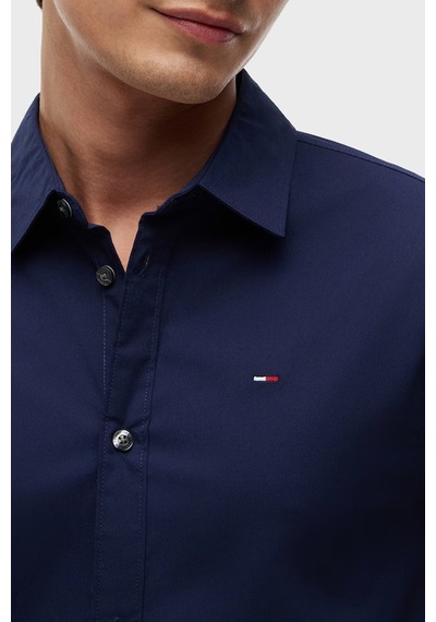 Tommy Jeans Erkek Gömlek Dm0dm22026 C1g Lacivert