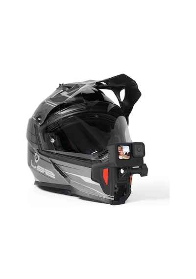 Ayex Helmet Chin Mount Telesin Gp-hbm-mt2 Kask Çene Montaj Aparatı Gopro, Djı Osmo Action, Insta360 İle Uyumlu