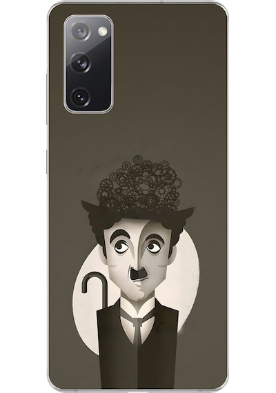 Samsung Galaxy S20 Fe Uyumlu Şeffaf Kılıf Aesthetic 1 Tasarımlı
