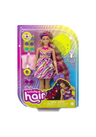 Barbie Upuzun Muhteşem Saçlı Bebekler HCM87 HCM89 Esmer Çiçek