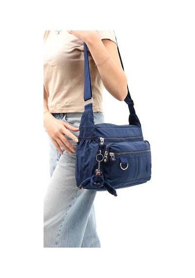 Çapraz Askılı Ultra Hafif Çok Cepli Bayan Omuz Çantası Laci Model: 571-6d - Lacivert