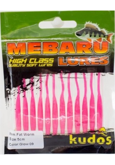 Kudos Mebaru Lures Fat Worm 5 Cm Silikon Yem