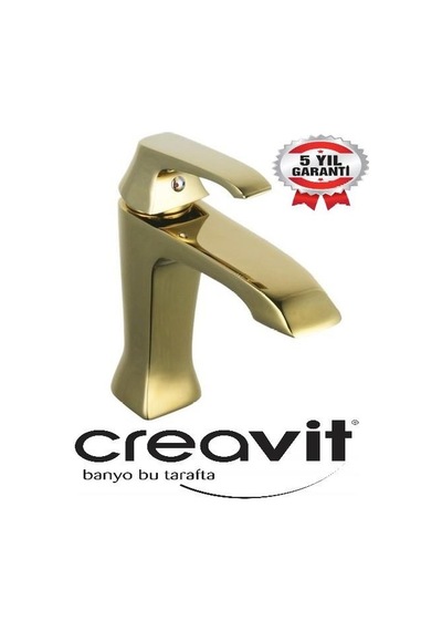 Creavit Ag1500G Avangart Musluk Lavabo Bataryası Altın Gold Armatör