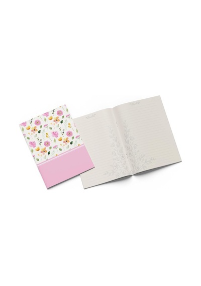 3'lü Defter Seti, 13x21cm, A5, Çizgili Çok Renkli