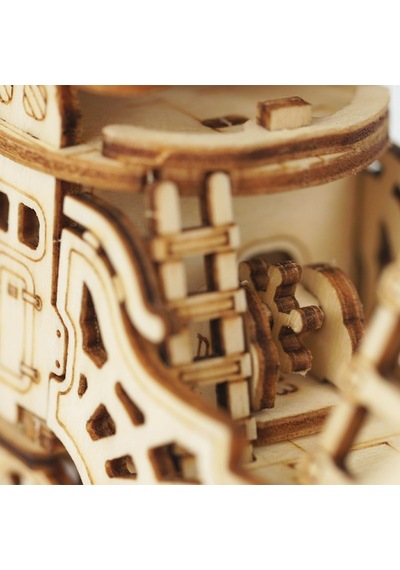 Rolife Tg407 Zeplin Airship Dıy Minyatür Maket Model Seti Ahşap 3d Wooden Puzzle 3d Model Kit Ahşap Maket Dekoratif Hobi Seti