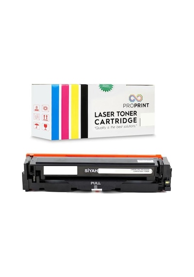 Proprint Hp 203A Cf540A Siyah Uyumlu Toner 1400 Sayfa M254Nw