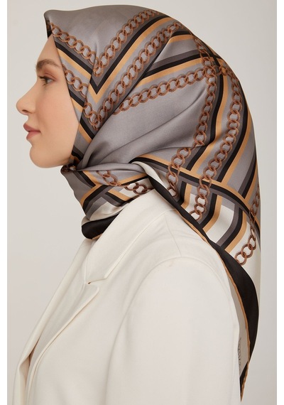 Armine 90x90 İpek Eşarp 8845d Sura Nostalji