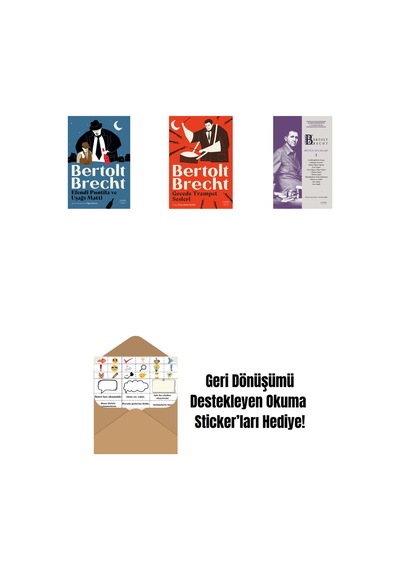 Efendi Puntila Ve Uşağı Matti + Gecede Trampet Sesleri + Bertolt Brecht - Bütün Oyunları 3 + Okuma Sticker'ları