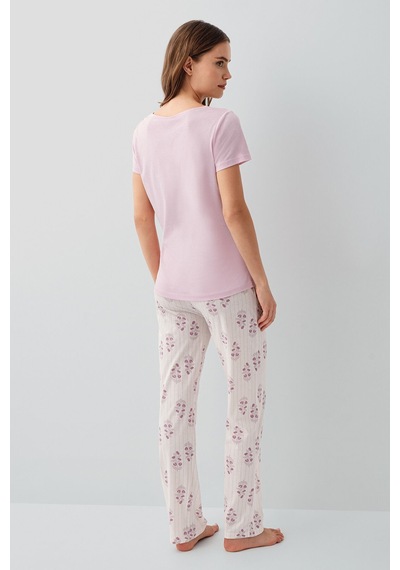 Pierre Cardin Kadın Pembe Pijama Takım Pc9214-s-v2 Pembe