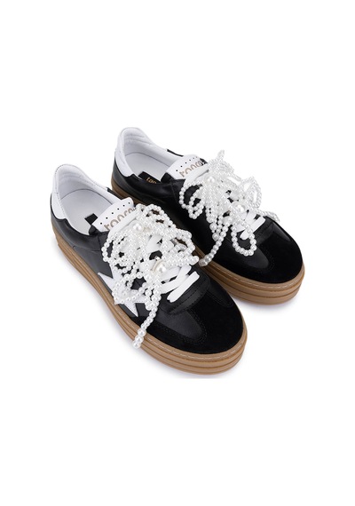 Tamer Tanca Kadın Siyah Sneakers & Spor Ayakkabı 1116 128-1 Bn Ayk Sk25-26 Sıyah