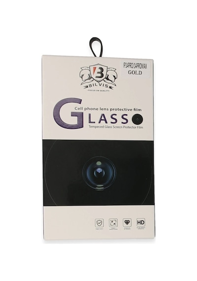 Cosmotex Newface Apple, Uyumlu iPhone 14 Pro Max Bilvis Titan Kamera Lens - Gold