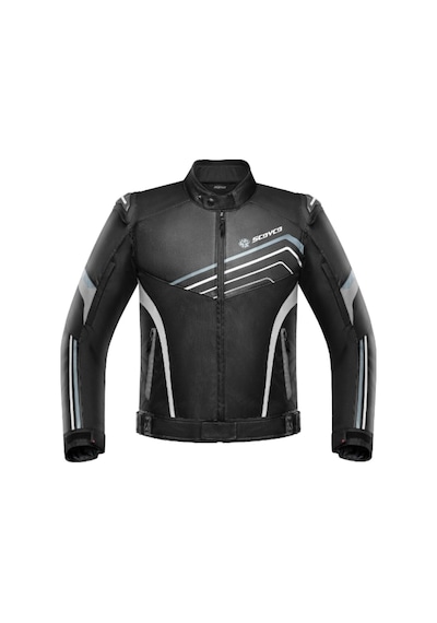 Ebakbak Motosiklet Montu Full Korumalı 4 Mevsim Maxdura Kumaş Ve Pu Deri Motor Mont Siyah Edt