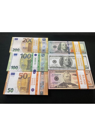 Aykar 6 Deste Geçersiz 50-100-200 Euro 50-100-100 Dolar Dizi Film Vi...