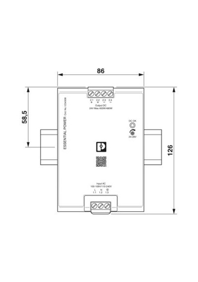 Phoenix Contact Ps-ee-2g/1ac/24dc/480w/sc - Güç Kaynağı