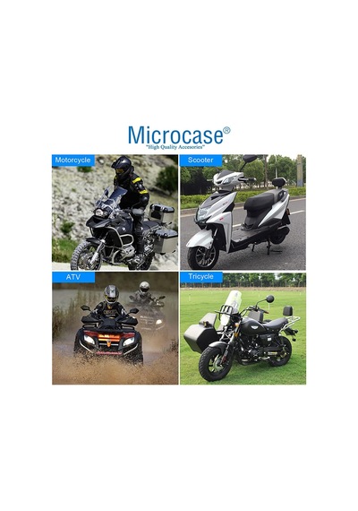 Microcase Motosiklet Bisiklet Scooter Aynadan Bardak Şişe Termos Tutucu - Al3644 Çok Renkli