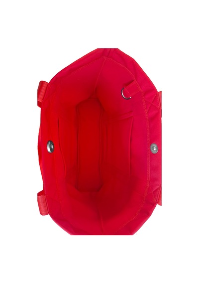 Tuttobene Trendy Tote Omuz Çantası Çıtçıtlı Çok Gözlü Günlük Kullanım Tb023 Kırmızı