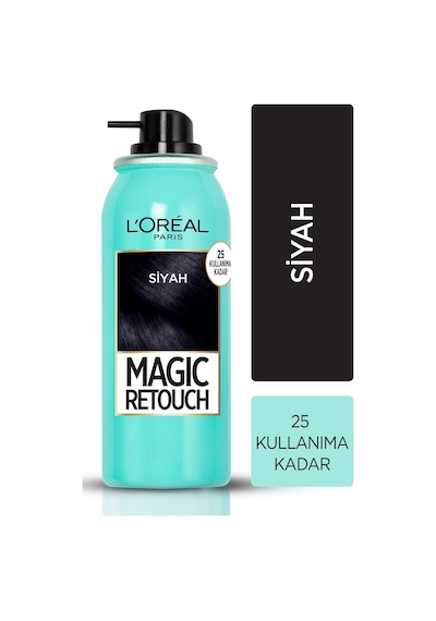 L'Oreal Paris Magic Retouch Beyaz Dipleri Kapatıcı Sprey Siyah