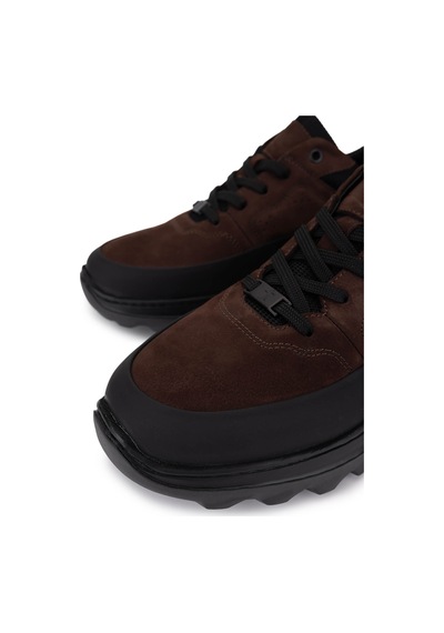 Tamer Tanca Erkek Hakiki Deri Kahverengi Sneakers & Spor Ayakkabı 298 3256-25283 Erk Ayk Sk25-26 Kahve Dante Kahve