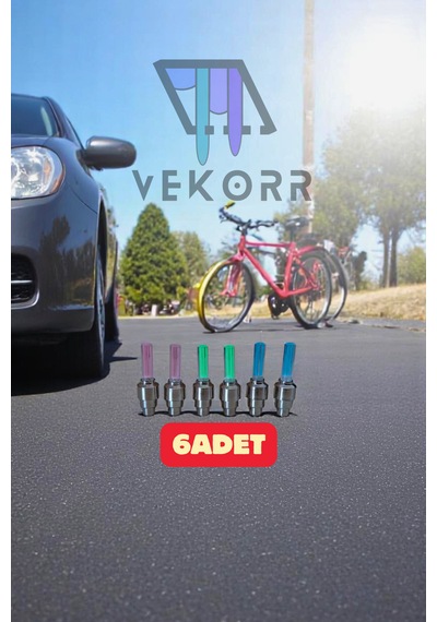 3 Çift 6 Adet Hareket Sensörlü Sibop Işık