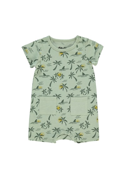 Civil Baby Erkek Bebek Patiksiz Tulum 6-18 Ay Açık Haki 08330g51624s1 Açık Haki