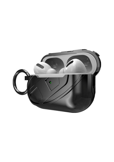 Diesel Apple AirPods Uyumlu Pro / Pro 2 İçin Parlak Kılıf - Siyah