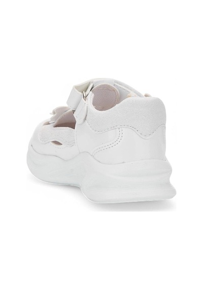 4023 Kız Bebek Yazlık Işıklı Sneaker Beyaz