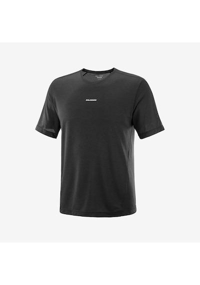 Salomon Shakeout Core Erkek Koşu Tişört Black Lc2423700 Siyah