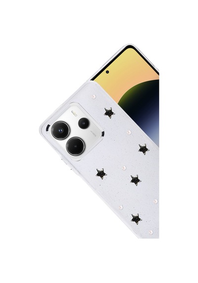 Xiaomi Redmi Note 14 4g Uyumlu Fiyonk Desenli Kapak - Desen 7