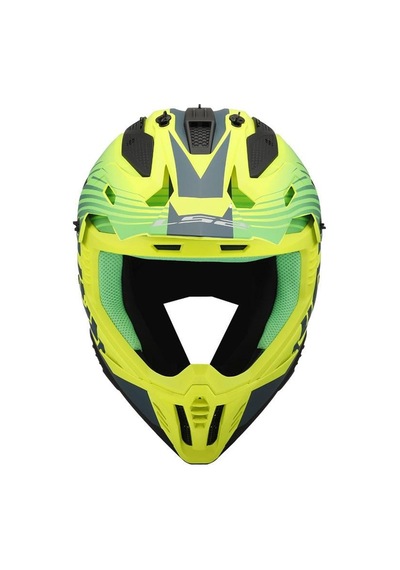 Ls2 Fast 2 Duck Kross Kask Sarı