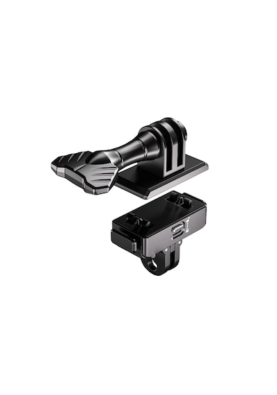 Quıckdock Qdx5-ad Manyetik Ve Kilitli Aksiyon Kamera Montaj Adaptörü Standart Bağlantılı Değiştirilebilir Aksiyon Kamera Bağlantılı Siyah