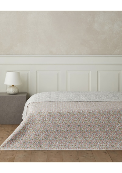 English Home Blush Twig Çift Kişilik Çok Amaçlı Örtü 200x220 Cm Pembe Pembe