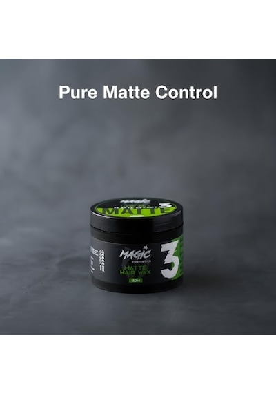 Mat Ve Doğal Görünüm Sağlayan Saç Şekillendirici Wax 150 Ml Güçlü & Kalıcı Tutuş Kadın Ve Erkek İçin Saç Şekillendirme Vaksı Tüm Saç Tipleri