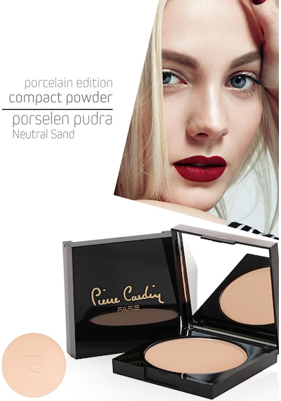 Pierre Cardin Porcelain Edition Compact Powder - Pudra - Neutral Sand