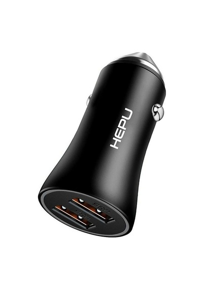 Hepu Hp-779 Araç Çakmaklık Şarjı 18 Watt Çift Çıkış