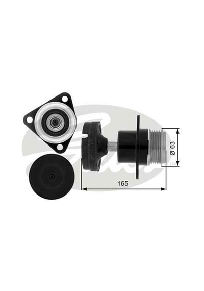 GATES OAP7050 ALTERNATÖR KASNAĞI CMAX FOCUS S-MAX MONDEO IV GALAX
