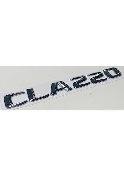 Mercedes Cla220 2013 - 2021 Bagaj Yazısı Krom