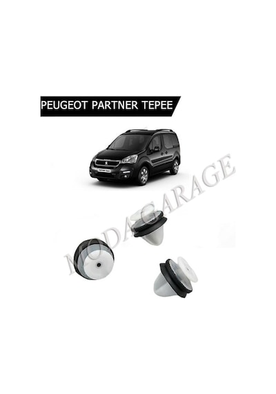 Peugeot Partner Tepee Kapi Döseme Klipsi 9341Pf 432757985