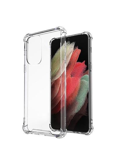 Galaxy S24 Fe Uyumlu Kılıf Nitro Anti Shock Silikon-şeffaf Şeffaf Şeffaf