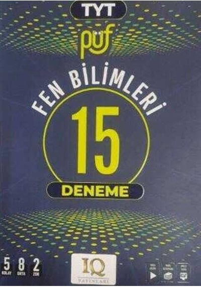 Tyt Fen Bilimleri Püf 15 Deneme