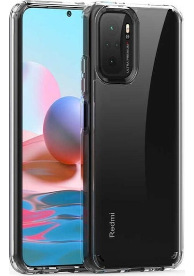 Smcase Xiaomi Poco M5s Kılıf Hybrid Coss Sert Silikon